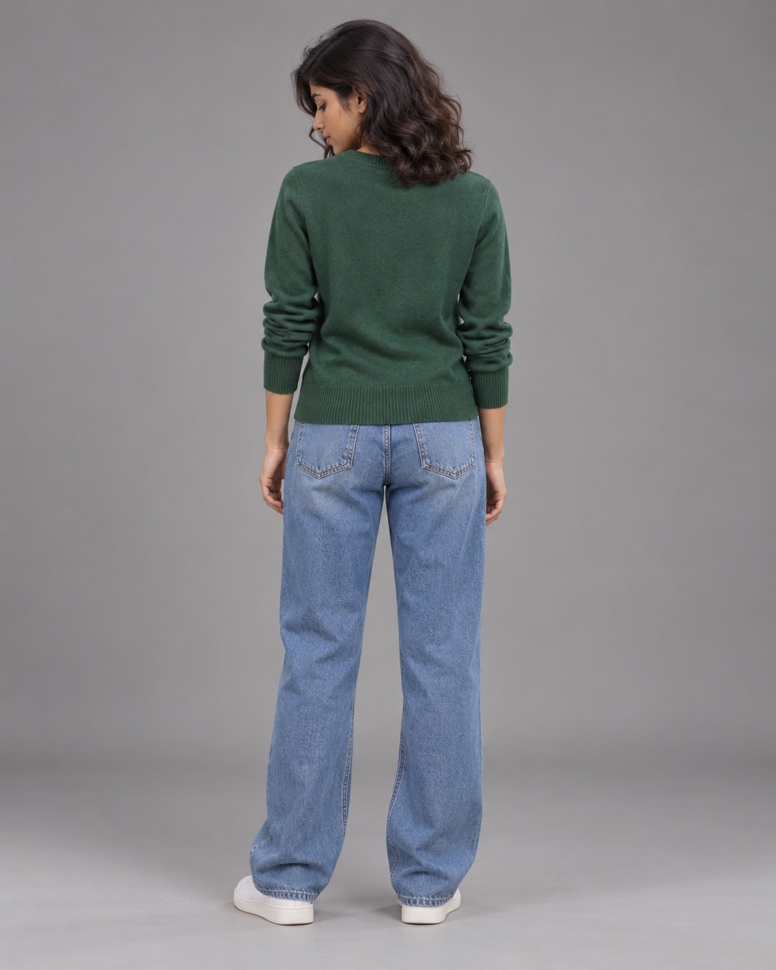 Back-Facing Relaxed Pose